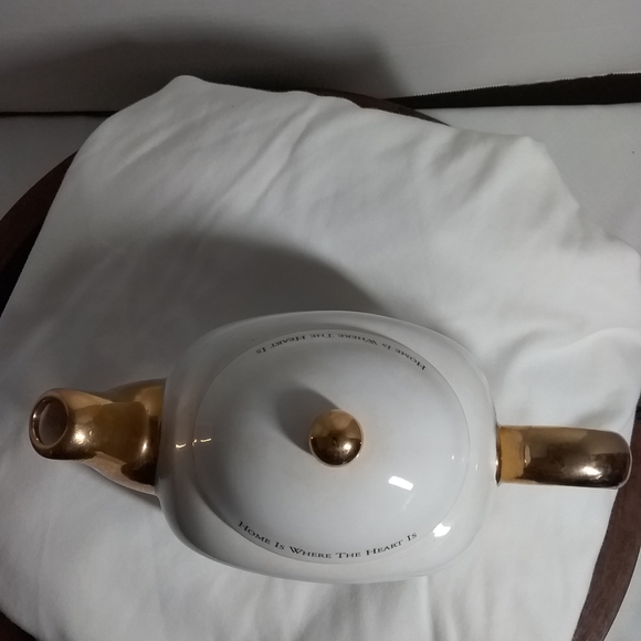 Thomas Kinkade Home is where the heart is II Vintage Tea Pot - Picture 9 of 10